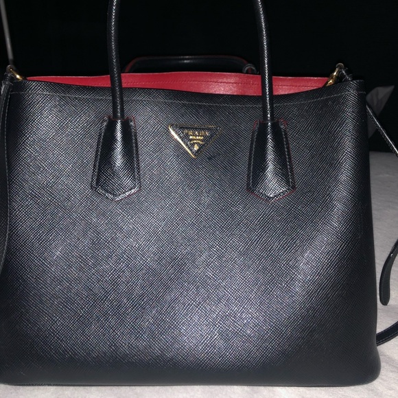 Prada saffiano double bag - Picture 7 of 10